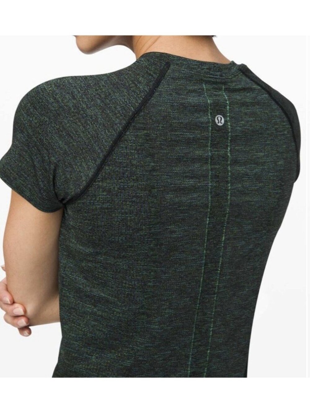 Lululemon Women’s Swiftly Speed Short Sleeve Top Shirt Green Azure Size 8